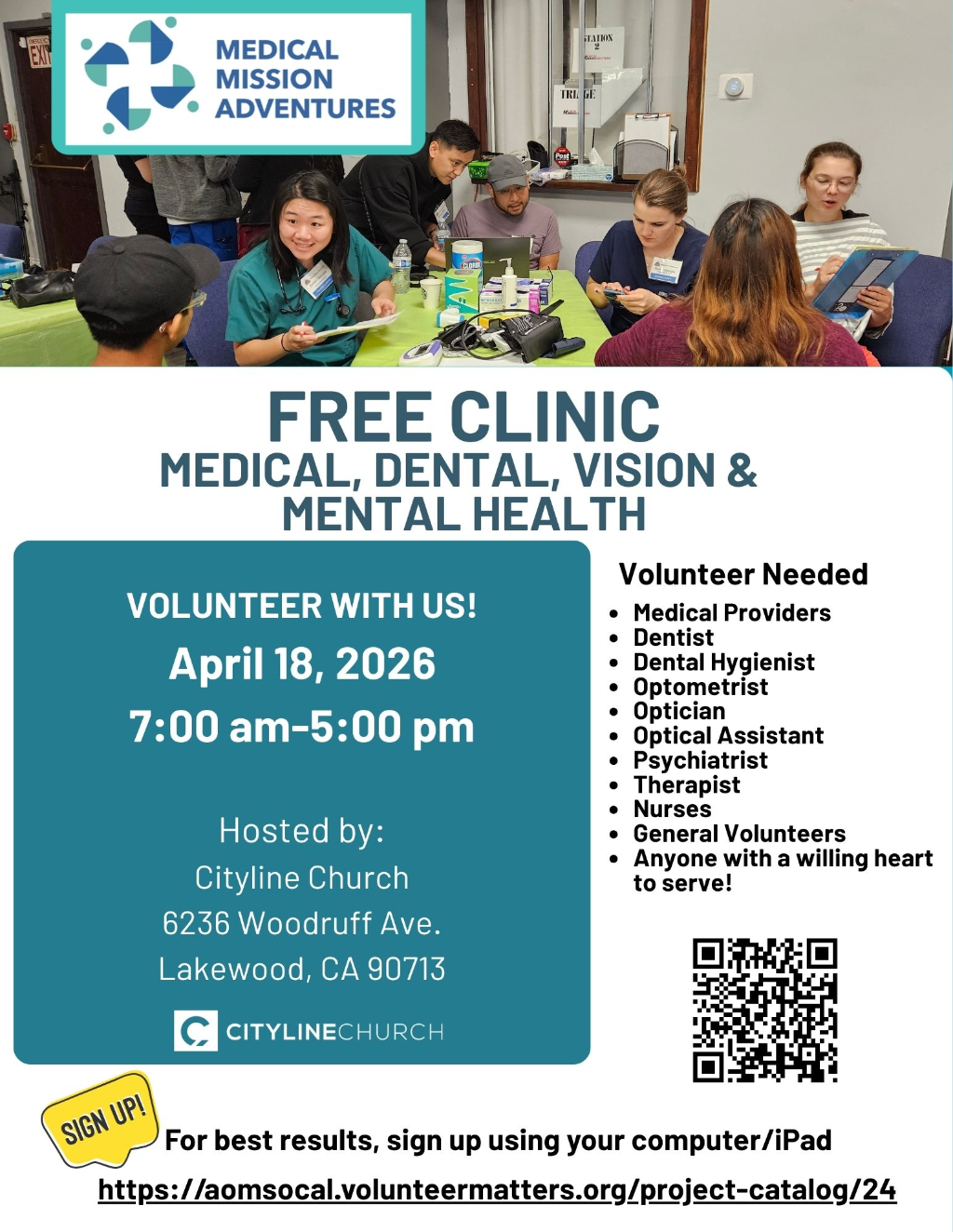 04/18/2026 Lakewood Clinic