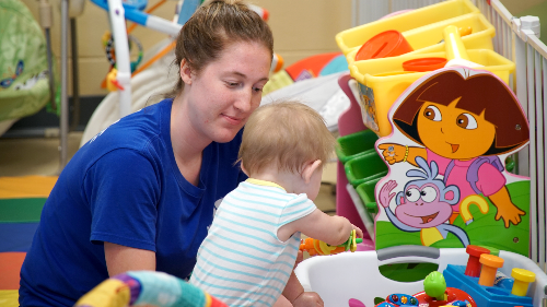 Bernon Family Branch Child Watch Volunteer