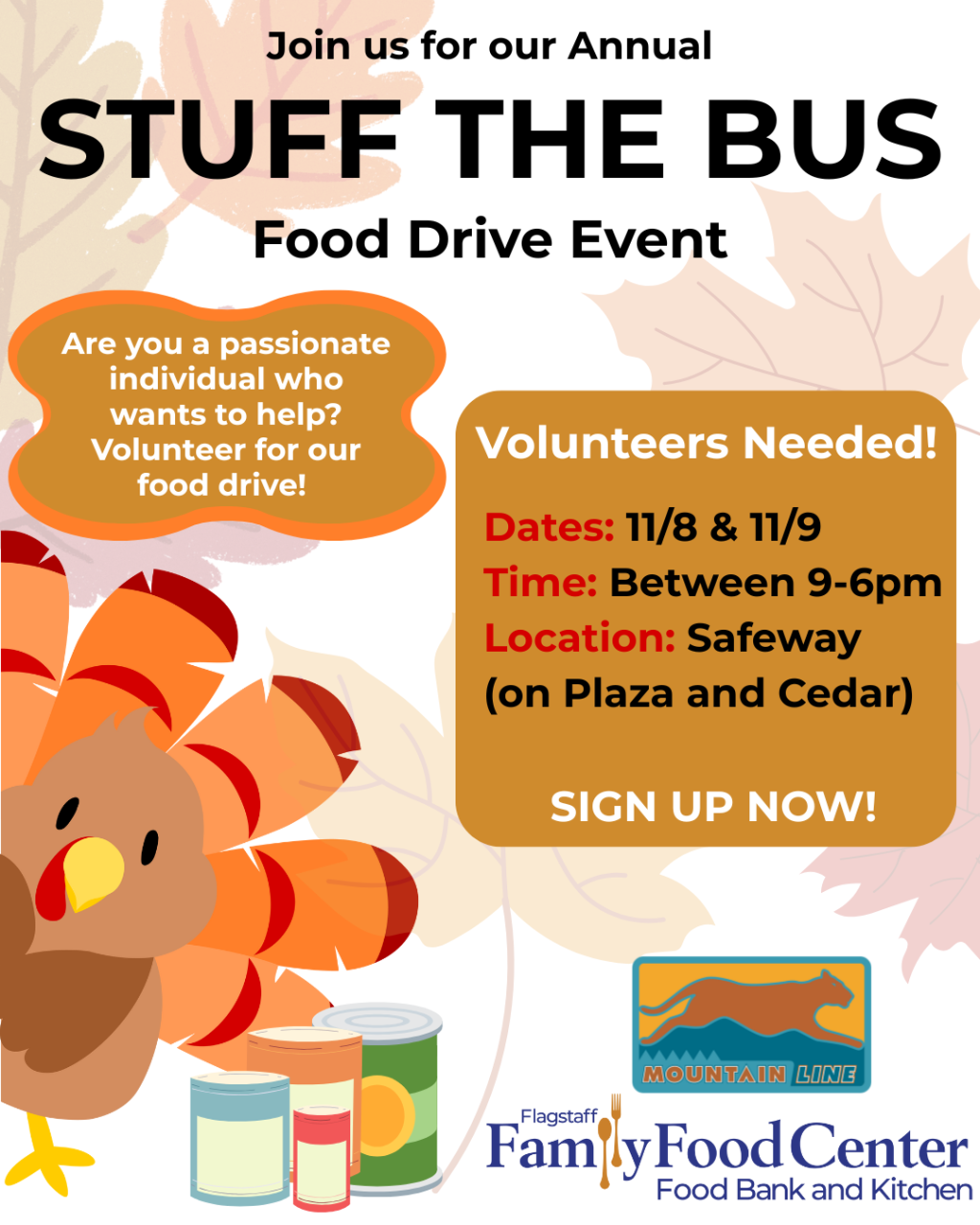 🍎 Stuff the Bus 2025 — Annual Food Drive