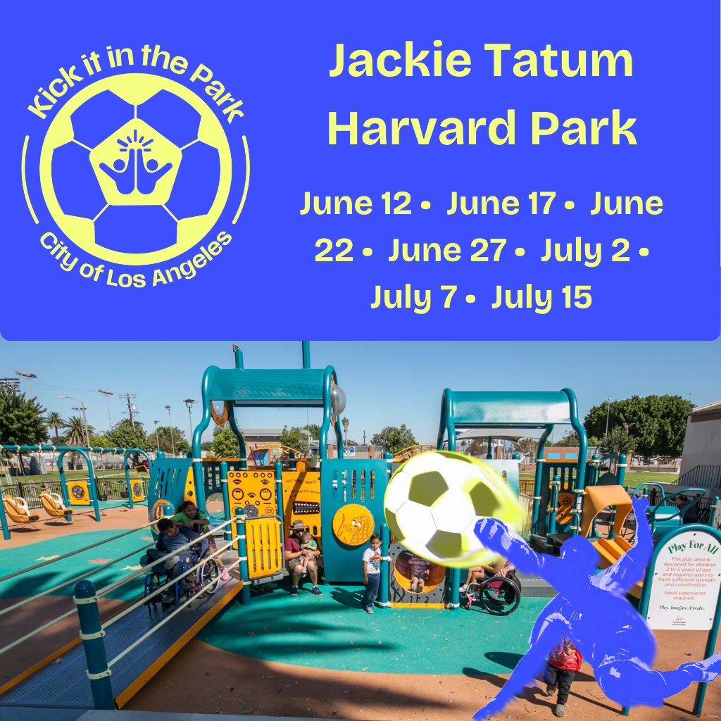 Jackie Tatum Harvard Park: Kick It In the Park (Council District 8)