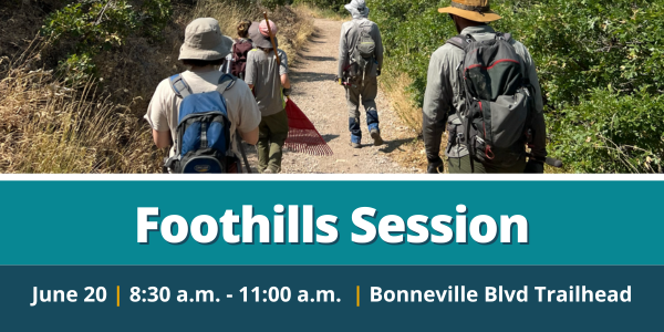 Foothills Stewardship Session - Bonneville Boulevard Trailhead