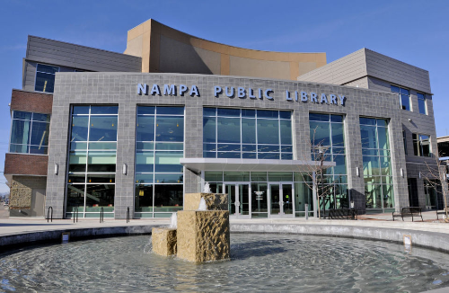 Nampa Public Library Tabling
