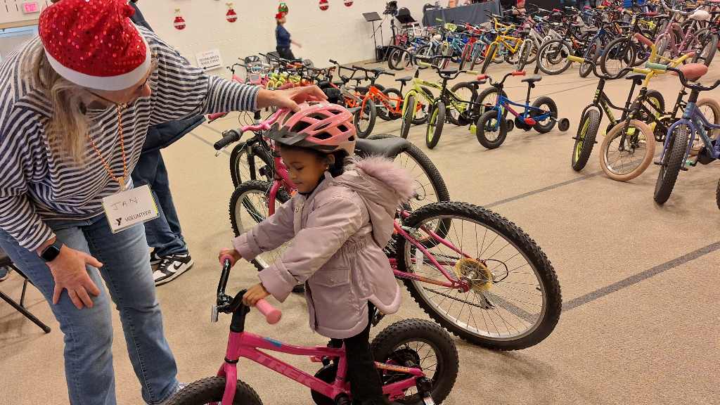- Social Impact Project - 12.5 and 12.6- Winter Wonder Bikes (bike distribution) - Jennersville YMCA