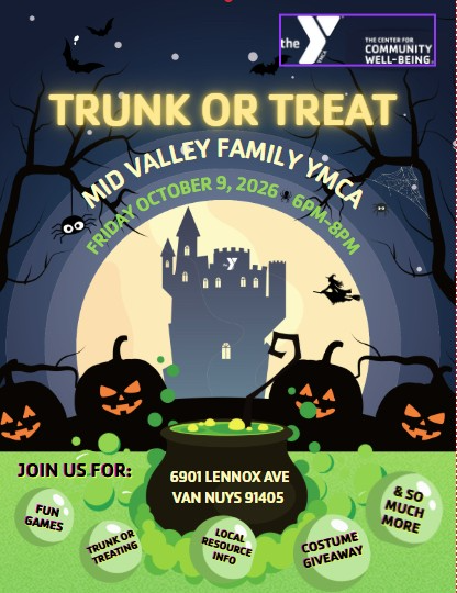 The YMCA Needs Your Halloween Spirit - 2026 Annual Trunk or Treat Event