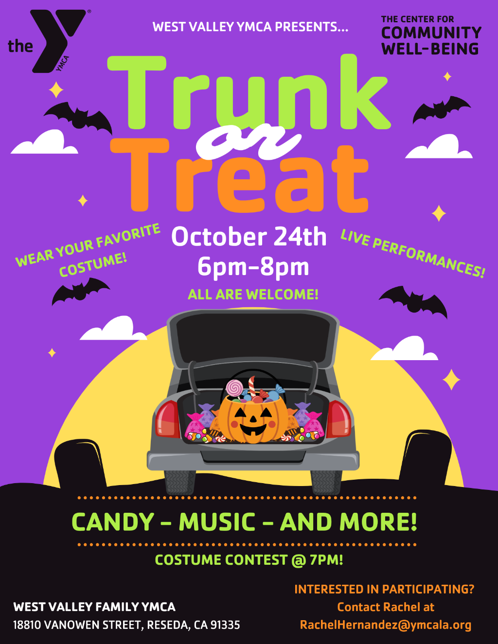 West Valley Family YMCA - Trunk or Treat