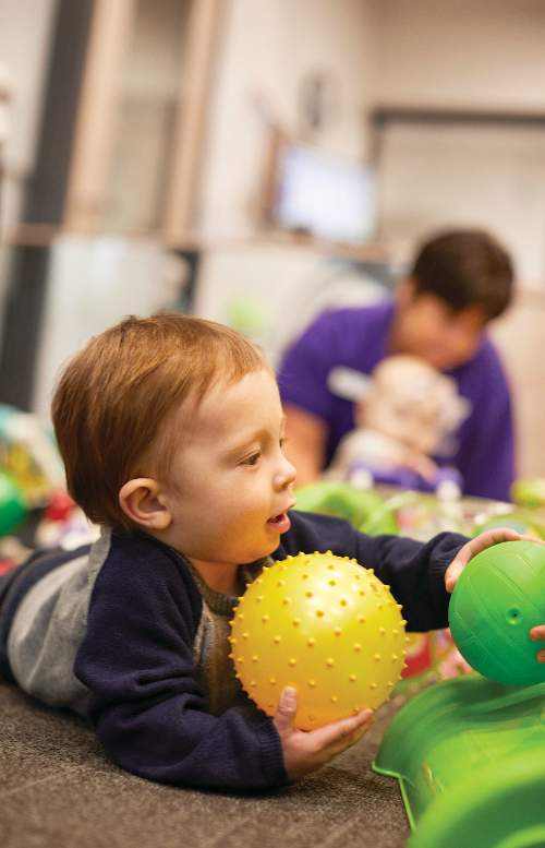 Sarah & Richard Hardy Child Development Center, Center Support